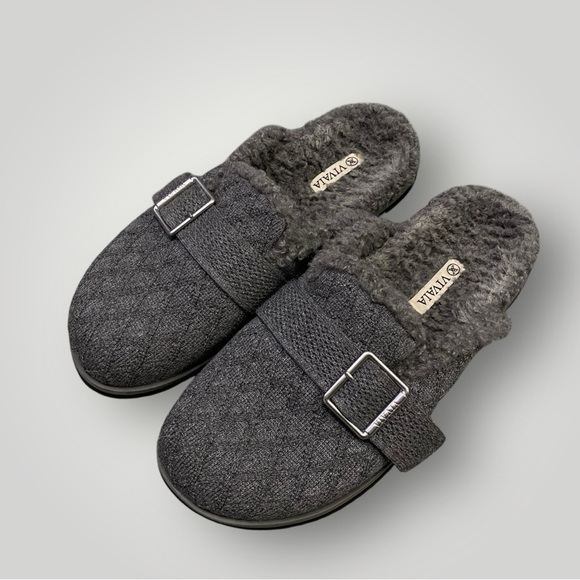 VIVAIA Round-Toe Wool Slippers (Hazel) Sz 8.5 - Picture 7 of 12